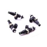 Deatschwerks Set of 4  Bosch EV14 1500cc High Impedance Injectors for Mitsubishi Eclipse (DSM) 4G63T 95-99 and EVO 8/9 4G63T 03-06