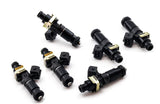 Deatschwerks Set of 6 Bosch EV14 1200cc Injectors for Nissan Skyline RB20DET 89-94 and RB26DETT 89-02
