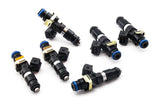 Deatschwerks Set of 6 Bosch EV14 1200cc high impedance injectors for Toyota Supra TT 93-98. For top feed conversion, 14mm O-ring.