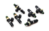 Deatschwerks Set of 6 Bosch EV14 1200cc high impedance injectors for Toyota Supra TT 93-98. For top feed conversion, 11mm O-ring.