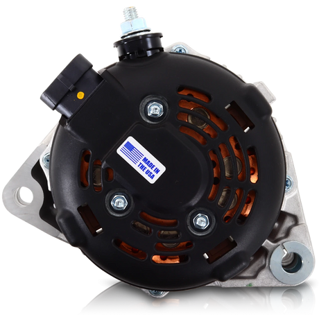 170 amp high output racing alternator for Toyota Supra 1JZ 2JZ - 1 wire turn on
