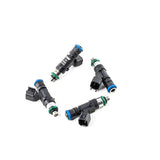 Deatschwerks Set of 4 650cc Injectors for Honda S2000 F22 06-09, Civic Si K20/K24 02-15, Acura RSX/TSX K20/K24 02-08, Dodge Neon SRT-4 03-05 and Caliber SRT-4 08-09