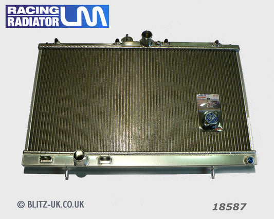 Blitz LM Alloy Radiator - Evo 7 & 8