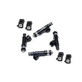 Deatschwerks Set of 4 800cc Injectors for Mitsubishi Eclipse (DSM) 4G63T 95-99 and EVO 8/9 4G63T 03-06 (high impedance)
