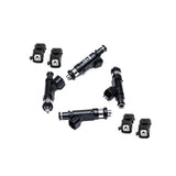Deatschwerks Set of 4 1000cc Injectors for Mitsubishi Eclipse (DSM) 4G63T 95-99 and EVO 8/9 4G63T 03-06 (high impedance)