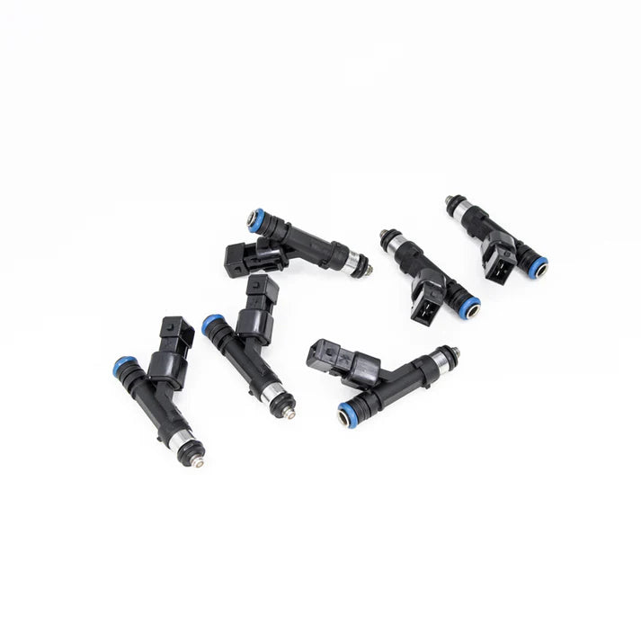 Deatschwerks Set of 6 440cc Injectors for Volvo L6 Turbo White Block 1992-2008, BMW E30/E36 M20/M50/M52/S50/S52 1987-2000, BMW 325i/325xi 1988-91, 325is 1988-90, 325i/325is 1992-95, M3 1995-99, 328i/328is 1996-2000