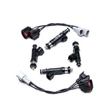 Deatschwerks Set of 4 1000cc Injectors w/ Connectors for Lotus Elise 2.4L 2AZFE 1996-2011, Exige 2.4L 2AZFE 2000-11, Toyota Celica 2000-05, MR2 1999-2007, Scion TC/XA/B 2004-10 Replaces 22S-04-1000-4