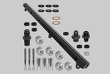 Toyota 1JZGTE High Flow Billet Fuel Rail Kit - Stealth Black Edition