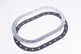 RADIUM FUEL CELL WELD FLANGE, 6X10, 24-BOLT ALUMINUM