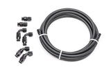 RADIUM 6AN UNIVERSAL DIY PTFE HOSE KIT, BLACK