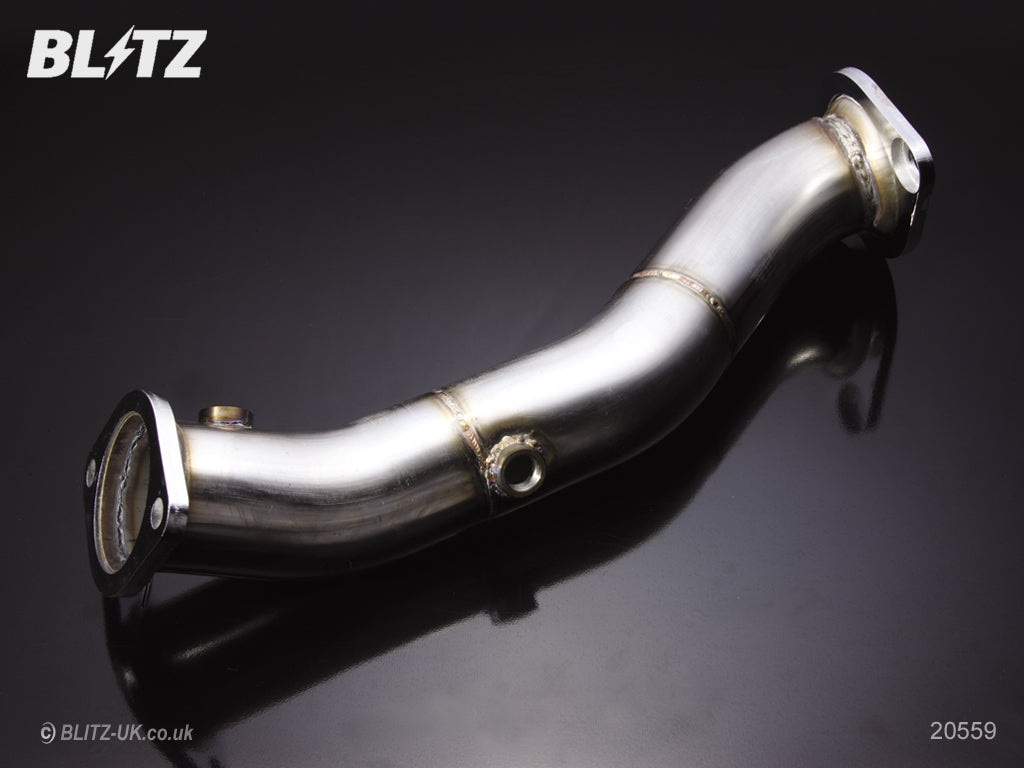 Blitz Exhaust Front Pipe - Evo X, Evo 10