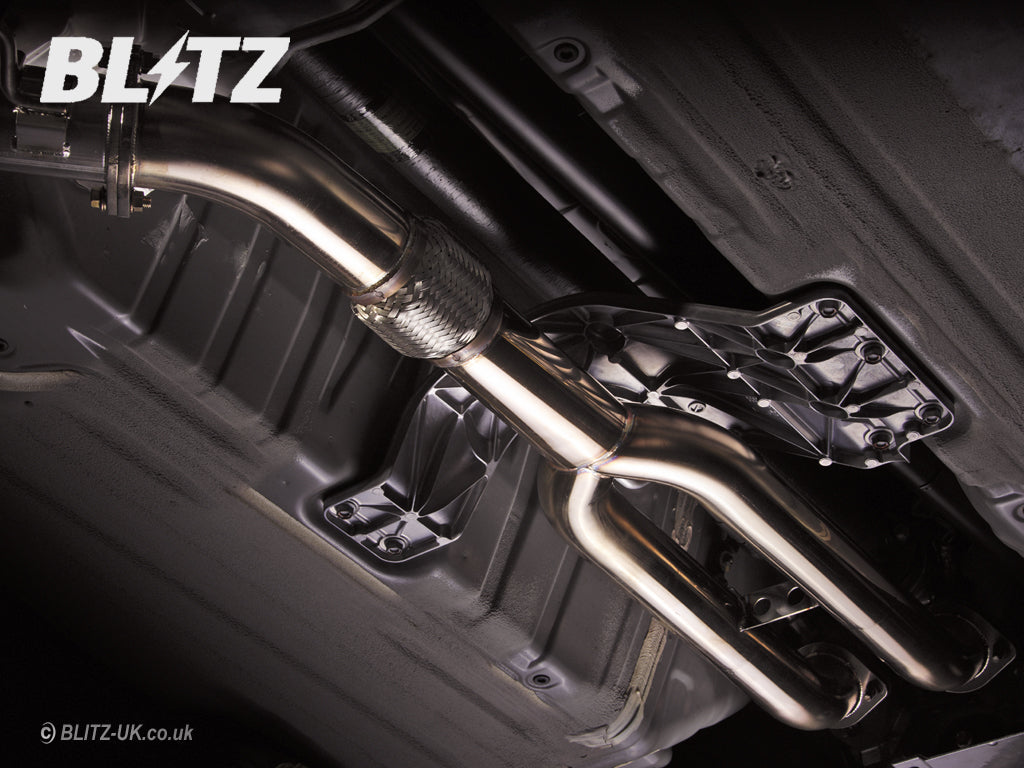 Blitz Exhaust Front Pipe (Removes Second Cat) - GTR R35