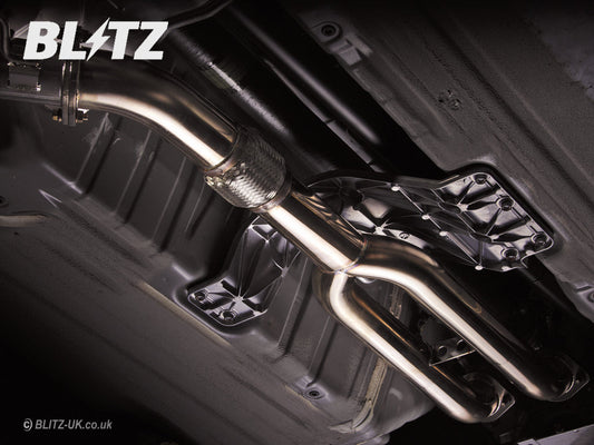 Blitz Exhaust Front Pipe (Removes Second Cat) - GTR R35