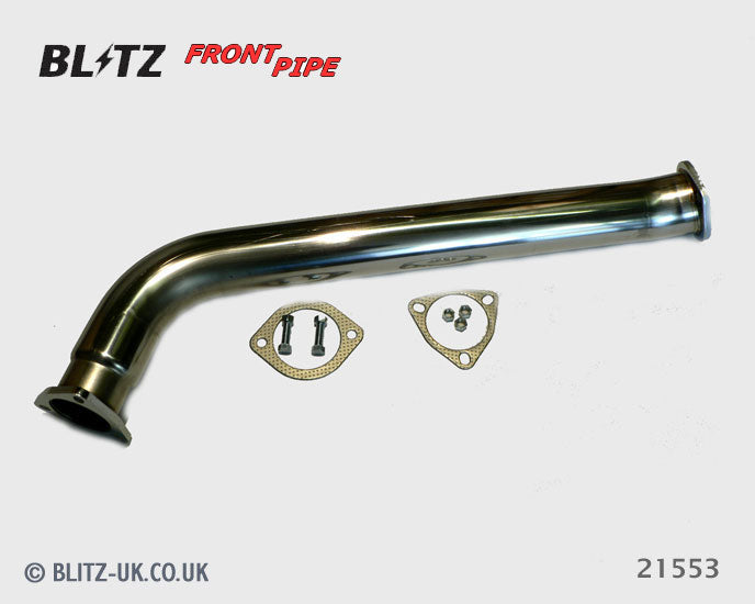 Blitz Exhaust Front Pipe - Skyline GTS, R33, RB25DET