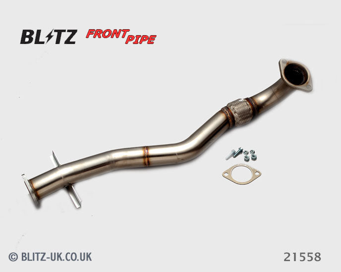 Blitz Exhaust Front Pipe - Evo 7, 8 & 9