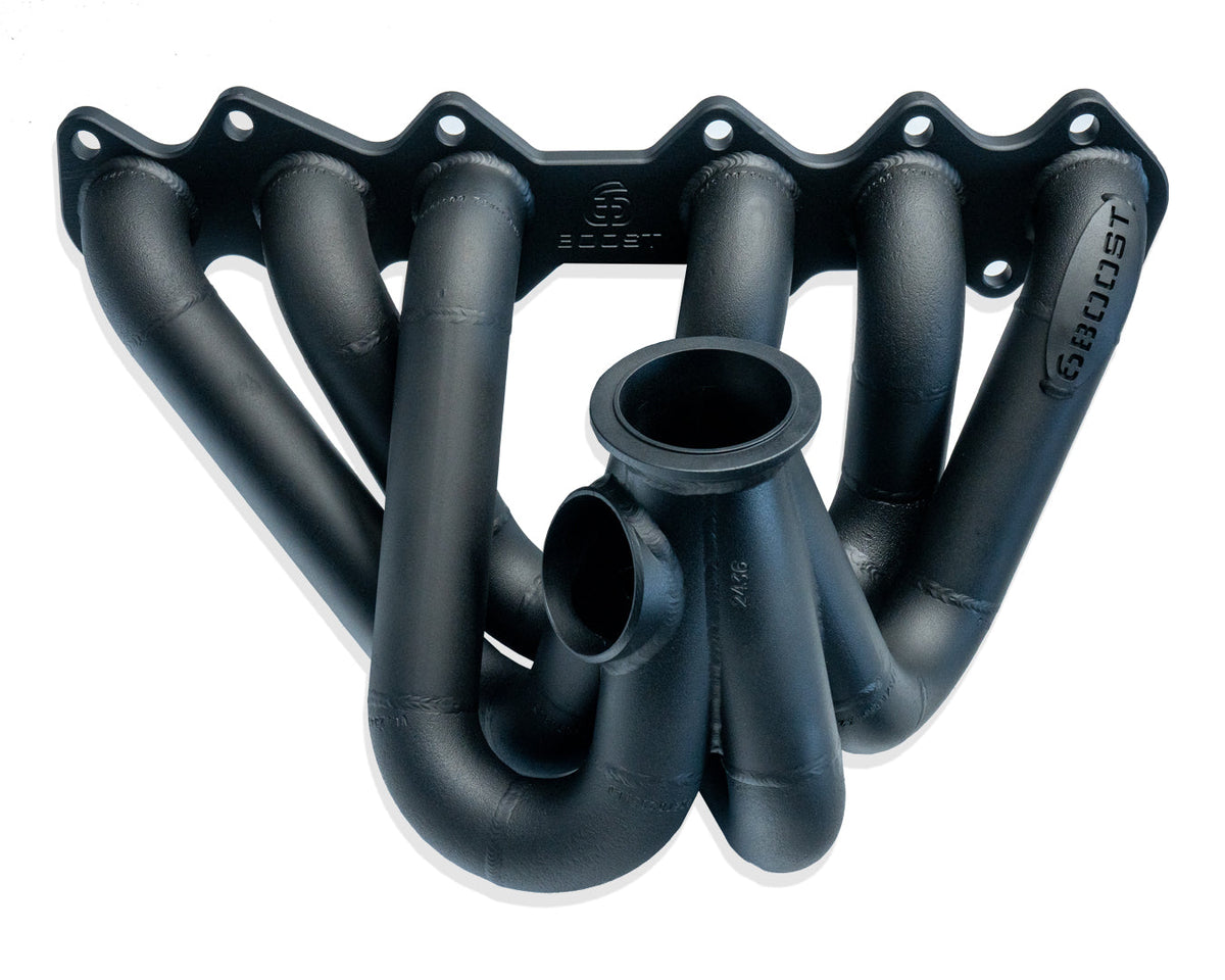 6Boost Toyota 2JZGTE V-Band Exhaust Manifold