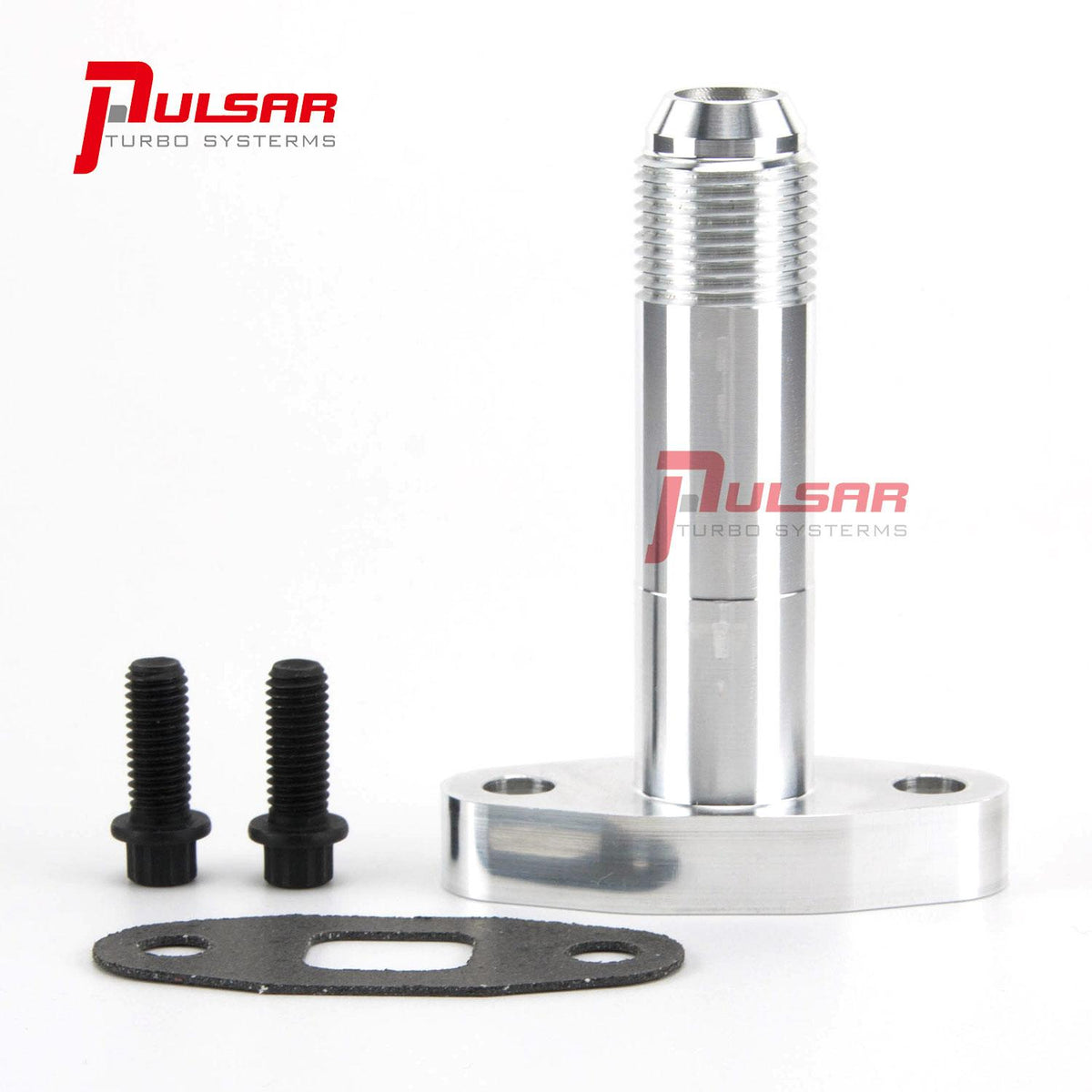 '-10 AN Extended Oil Drain Return Flange Install Kit