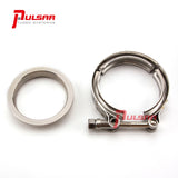 3” Stainless Steel V-Band Flange & Clamp Kit T4 T67 T72 T76