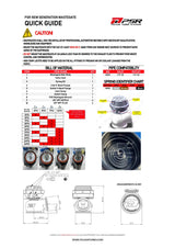 PULSAR 38mm NEW GEN Dual V Band External Wastegate