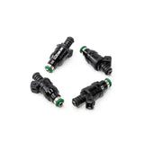 Deatschwerks Universal Low Impedance 14mm upper set of 4 injector 1000cc