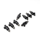Deatschwerks Universal Low Impedance 14mm upper set of 8 injector 1200cc/min