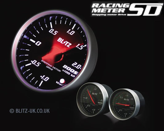 Blitz Racing Meter SD Pressure Gauge - 52mm