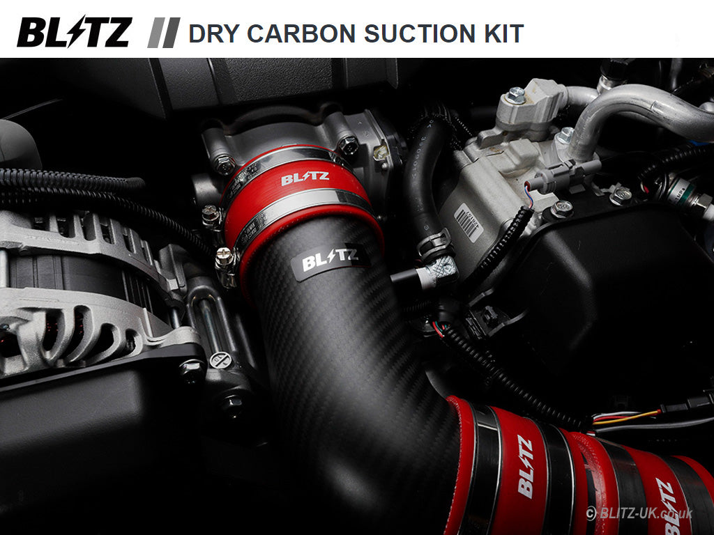 Blitz - Air Intake - Dry Carbon Suction Kit - GR86 - Red