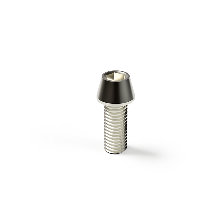 PHR PowerHouse Racing Bolt, Titanium, Coned Socket Head, M8x1.25, 16mm Long