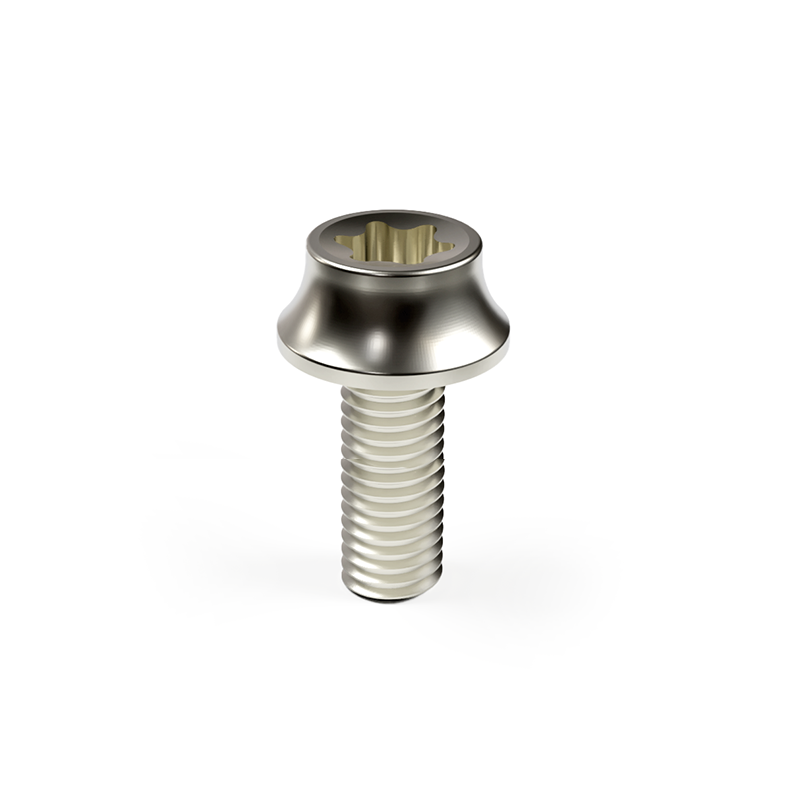 PHR PowerHouse Racing Bolt, Titanium, Volcano Torx Head, M8x1.25, 25mm Long