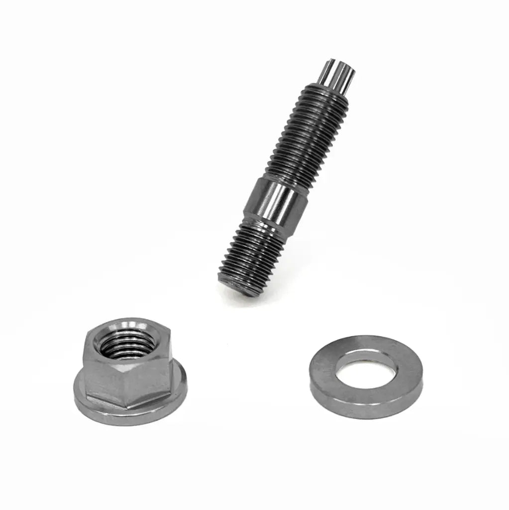 PHR PowerHouse Racing PHR Titanium Stud Kit, M10X1.25, 6pt, 41mm - Includes Stud, Nut and Washer