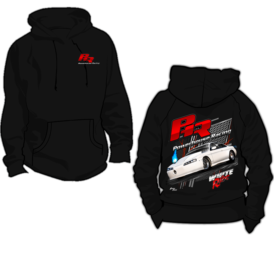 PHR PowerHouse Racing PHR White Rice Hoodie