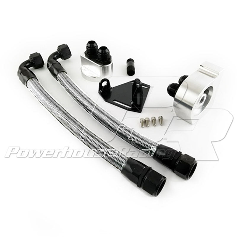PHR PowerHouse Racing PHR XTM Oil Filter Relocation Kit for the 2JZ and 1JZ