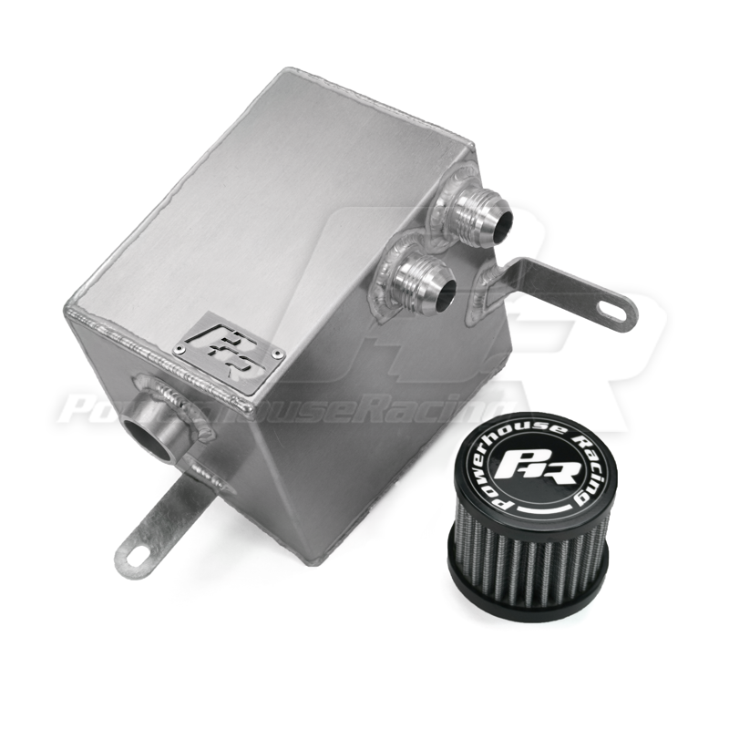 PHR PowerHouse Racing PHR Gen 2 Race Engine Breather Tank for 1993-1998 Supra - Left Hand Dr