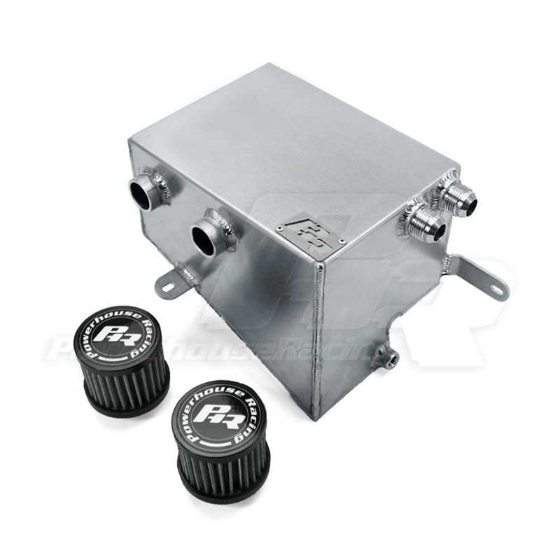 PHR PowerHouse Racing PHR XTM Breather Tank for 1993-1998 Supra - Left Hand Drive
