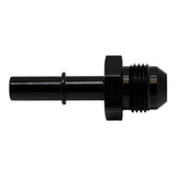 Deatschwerks 8AN Male Flare to 3/8 Inch Male EFI Quick Connect Adapter, Anodized Matte Black