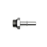 Deatschwerks 8AN ORB Male to 3/8 Inch Male EFI Quick Connect Adapter (Incl O-Ring), Anodized DW Titanium