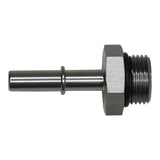 Deatschwerks 8AN ORB Male to 5/16 Inch Male EFI Quick Connect Adapter (Incl O-Ring), Anodized DW Titanium
