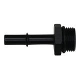Deatschwerks 10AN ORB Male to 3/8 Inch Male EFI Quick Connect Adapter (Incl O-Ring), Anodized Matte Black