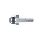 Deatschwerks 8AN Male Flare to 5/16 Inch Male EFI Quick Connect Adapter, Anodized DW Titanium