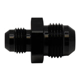 Deatschwerks 8AN Male Flare to 6AN Male Flare Reducer Straight, Anodized Matte Black