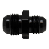 Deatschwerks 10AN Male Flare to 8AN Male Flare Reducer Straight, Anodized Matte Black