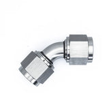Deatschwerks 10AN Flare Female Swivel 45-Degree to 10AN Flare Female Swivel 45-Degree, Anodized DW Titanium