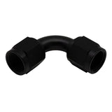 Deatschwerks 6AN Flare Female Swivel 90-Degree to 6AN Flare Female Swivel 90-Degree, Anodized Matte Black