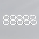 Deatschwerks 8AN PTFE Crush Washer (Pack Of 10), Anodized DW Titanium