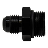 Deatschwerks 8AN ORB Male to 6AN Male Flare Adapter (Incl O-Ring), Anodized DW Titanium