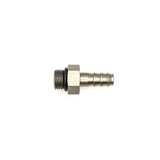 Deatschwerks 6AN ORB Male to 5/16 Inch Male Triple Barb Fitting (Incl O-Ring), Anodized DW Titanium
