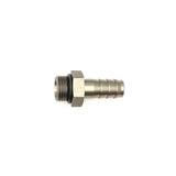 Deatschwerks 8AN ORB Male to 1/2 Inch Male Triple Barb Fitting (Incl O-Ring), Anodized DW Titanium
