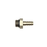 Deatschwerks 8AN ORB Male to 3/8 Inch Male Triple Barb Fitting (Incl O-Ring), Anodized DW Titanium
