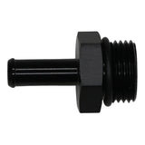 Deatschwerks 10AN ORB Male to 3/8 Inch Male Barb Fitting, Anodized Matte Black