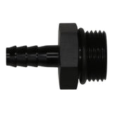 Deatschwerks 10AN ORB Male to 5/16 Inch Male Triple Barb Fitting (Incl O-Ring), Anodized DW Titanium